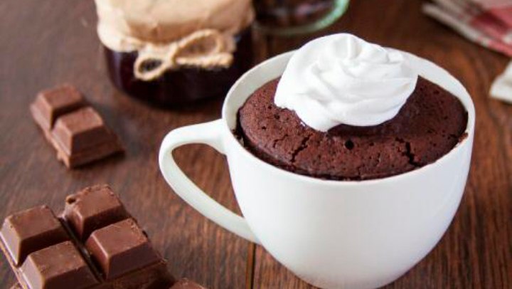 Кексы в кружке в микроволновке (3)